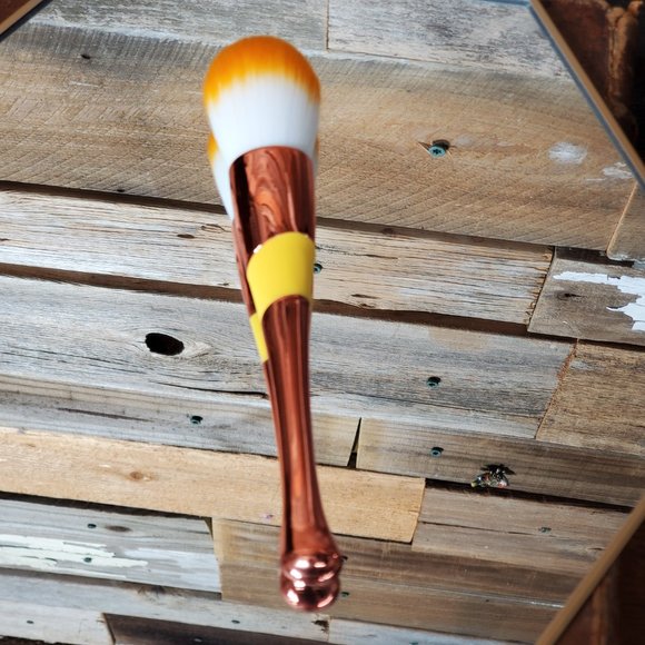 Large Professional Powder Brush -  Copper/Yellow/Orange - Picture 2 of 6